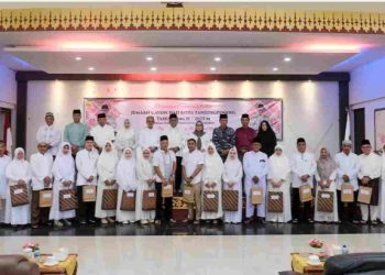 Pelepasan Jemaah Calon Haji Tanjungpinang 2025, Wali Kota Lis Berpesan Jaga Lisan dan Hati