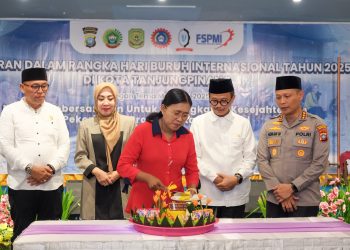 Kapolresta Tanjungpinang Hadiri Syukuran Hari Buruh Internasional Tahun 2025 