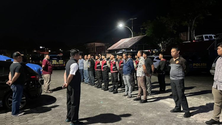 Polresta Tanjungpinang Melaksanakan Tindak Pidana Ringan, Ops Pekat 2025