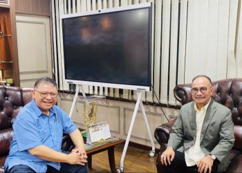 Jaksa Agung Muda Perdata dan Tata Usaha Negara Menerima Kunjungan Ketua Dewan Pembina PUSPOLKAM Indonesia