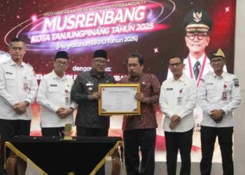Pemko Tanjungpinang Kukuhkan Komitmen Penyelenggaraan Satu Data Indonesia