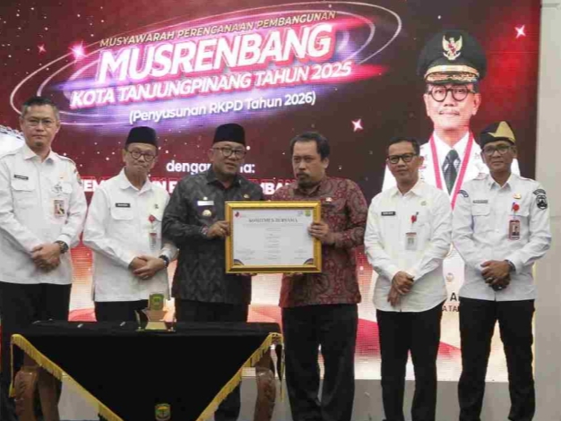 Pemko Tanjungpinang Kukuhkan Komitmen Penyelenggaraan Satu Data Indonesia
