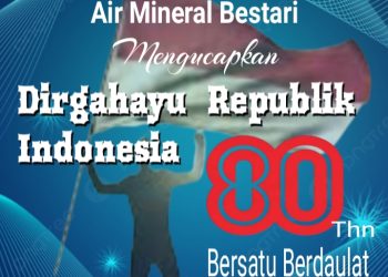 Pimpinan dan Management Air Mineral Bestari:  Dirgahayu Republik Indonesia Ke-80