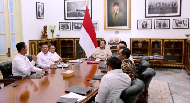 Presiden Prabowo Gelar Pertemuan Tertutup Bahas Keamanan dan Ketahanan Pangan Nasional