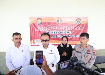 DITRESKRIMSUS POLDA KEPRI UNGKAP KASUS PEMALSUAN DOKUMEN PERASURANSIAN