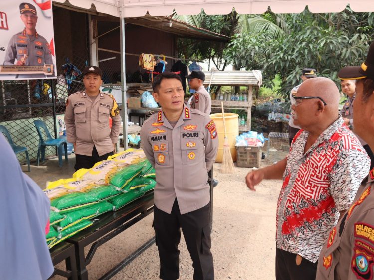 Kapolresta Tanjungpinang: Gerai Pangan Murah Masyarakat dapat Membeli kebutuhan pokok dengan harga terjangkau.