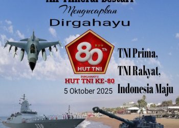 Pimpinan dan Management Air Mineral Bestari: Dirgahayu HUT TNI Ke-80