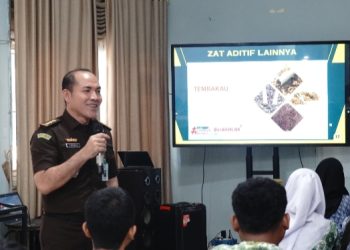 Jaksa Masuk Sekolah, Kejati Kepri Ajak Pelajar SMAN 14 Batam Hindari Narkoba, Lawan Bullying dan Cerdas Bermedsos.