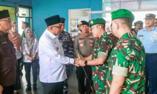 Walikota Tanjungpinang Lis Darmansyah Sambut Kedatangan Pangdam XIX/TT
