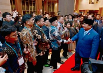 Presiden Prabowo di sambut Hangat oleh Diaspora Indonesia di Gyeongju