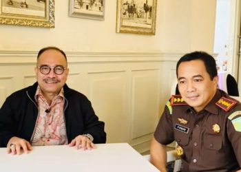 Ketua Dewan Pembina Puspolkam Indonesia  bertemu dan berdiskusi bersama Kepala Kejaksaan Negeri Gunung Sitoli