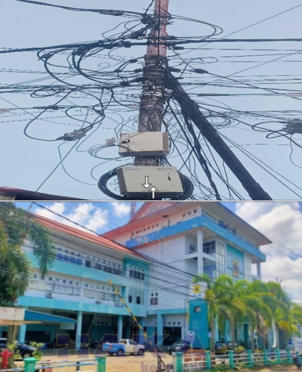 PLN Tanjungpinang Terkesan Tutup Mata Terkait Kabel Milik Swasta Numpang di Tiang Milik Negara Kuat Dugaan Ada Setoran Liar