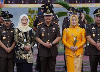 Kajati Kepri Pimpin Upacara Hari Ibu Ke-97, Tegaskan Peran Strategis Perempuan dalam pembangunan nasional.