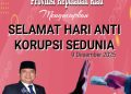 Badan pengelola daerah perbatasan Provinsi Kepulauan Riau:  Selamat Hari Anti Korupsi Sedunia 2025