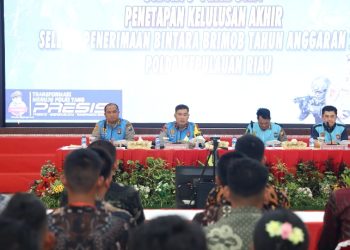 Polda Kepri Gelar Sidang Pantukhir Penerimaan Bintara Brimob Polri T.A. 2026
