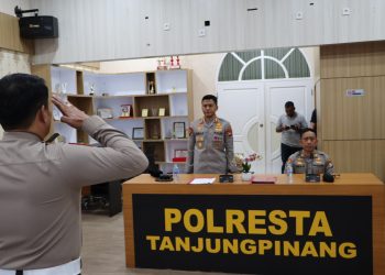 Polresta Tanjungpinang Laksanakan Latpraops Keselamatan Seligi 2026 tekan angka kecelakaan 