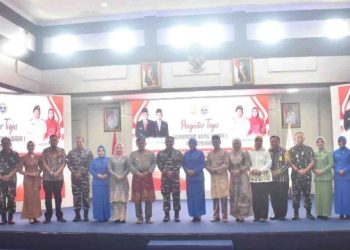 Pengantar Tugas Danwing Udara I Puspenerbal, Walikota Tanjungpinang: Terima kasih atas sinergi dan kerja sama yang telah terjalin dengan baik