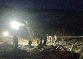 Polda Jambi Kerahkan 123 Personel  terkait Longsor Tambang Emas Ilegal Di Sarolangon 8 orang tewas 