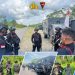 Satbrimob Polda Papua Bersama Aparat gabungan Laksanakan Pengamanan Bandara Nop Goliat Dekai