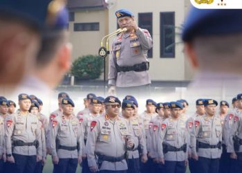 Pimpin Apel Pagi, Dankorbrimob Tekankan Kesiapsiagaan Pasukan Gegana Harus Siap Gerak Setiap Saat