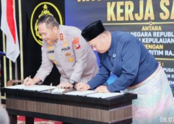 Polda Kepri dan UMRAH Pererat Kerja Sama Akademik, Launching Pusat Studi Kepolisian